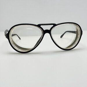 Zyloware Eyeglasses Eye Glasses Frames Aviator 140 Black Nylon France